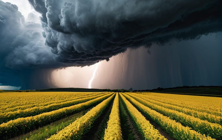 Image 1 Prompt: The Brewing Storm**