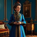 Arcanist Outfit Showcase**

"A stylish Arcanist, fully clothed in a unique, ornate outfit with intricate details and vibrant colors, standing confidently in a vintage-inspired room with antique furniture and soft lighting. The Arcanist is holding a mysterious artifact. Focus on the details of the clothing and the character's expression. Professional digital art, high resolution, perfect anatomy, well-formed hands, appropriate attire, safe for work, family-friendly."

**
