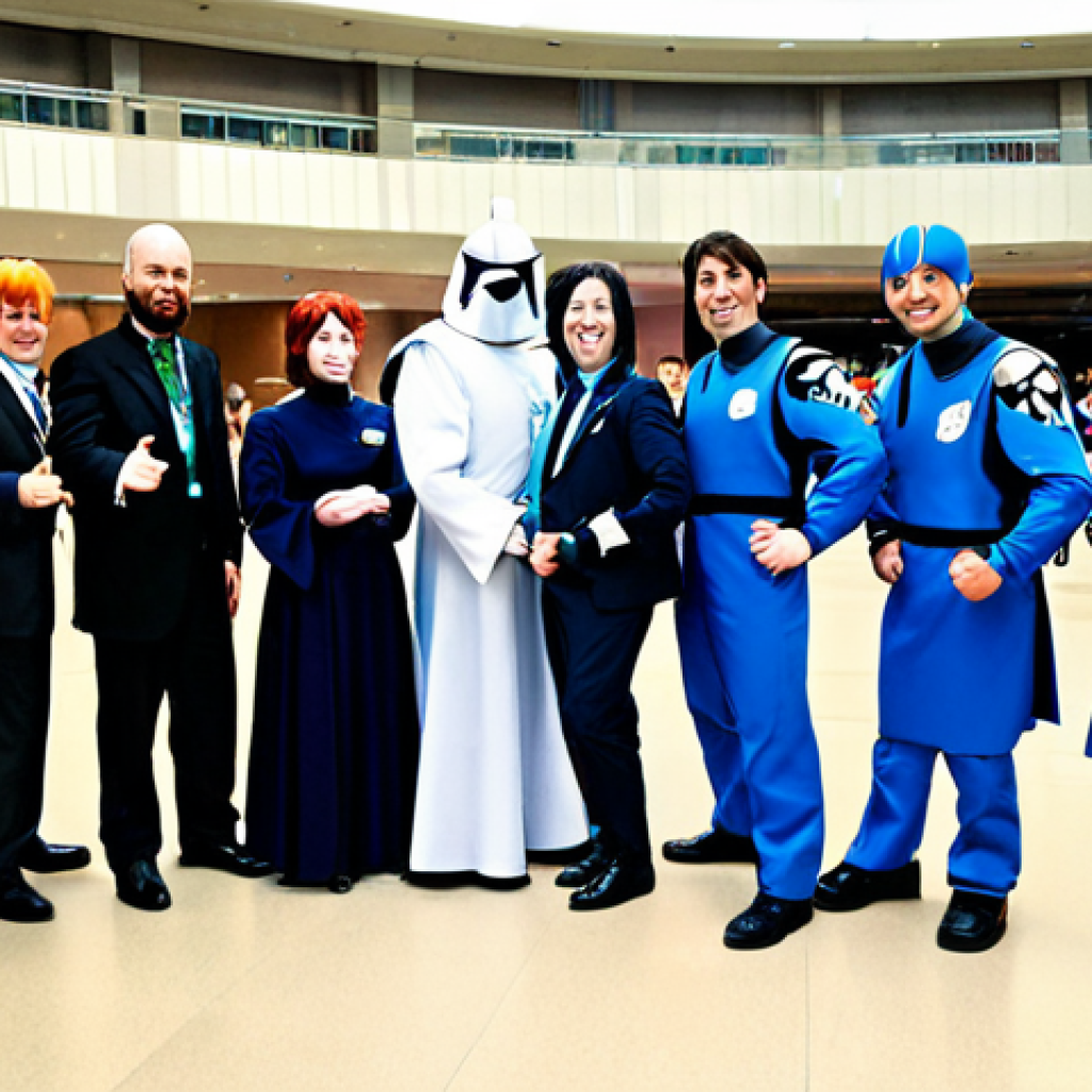 **

"A group of fully clothed Reverse: 1999 cosplayers at a fan convention, posing for a photo. The cosplayers are dressed as Vertin, Sonetto, and Schneider in appropriate attire. Background shows a blurred convention hall with excited attendees. Safe for work, professional cosplay, perfect anatomy, natural poses, well-formed hands, proper finger count, modest clothing, family-friendly, high quality."

**