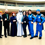 **

"A group of fully clothed Reverse: 1999 cosplayers at a fan convention, posing for a photo. The cosplayers are dressed as Vertin, Sonetto, and Schneider in appropriate attire. Background shows a blurred convention hall with excited attendees. Safe for work, professional cosplay, perfect anatomy, natural poses, well-formed hands, proper finger count, modest clothing, family-friendly, high quality."

**