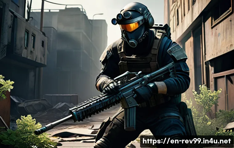 리버스 1999 초보자를 위한 팁 - A dynamic third-person view of a futuristic post-apocalyptic urban environment from the game Reverse...