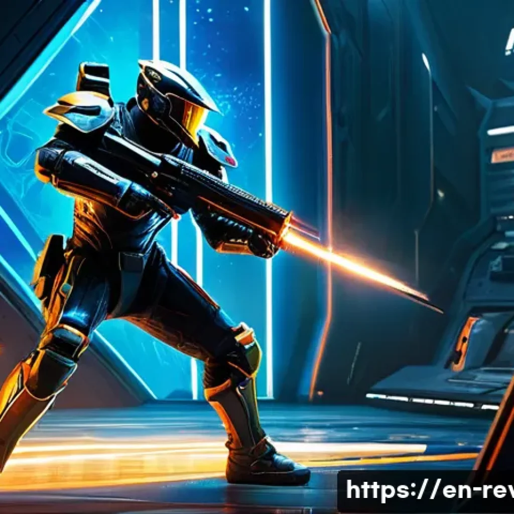 리버스 1999 초보자를 위한 전투 팁 - A dynamic scene depicting a futuristic combat arena inspired by Reverse: 1999, featuring a skilled a...