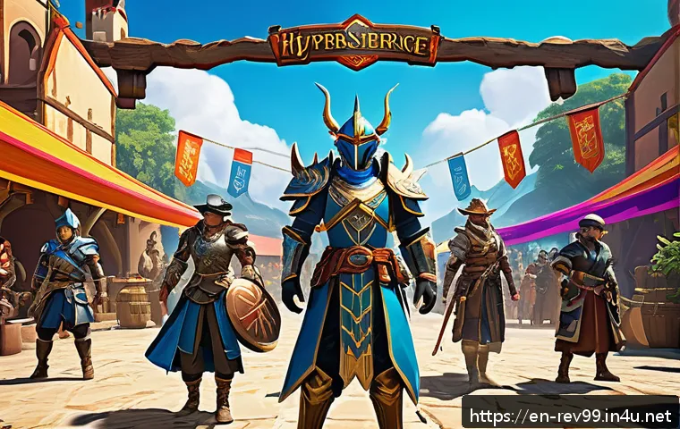 리버스 1999 코스튬 획득법 - A dynamic fantasy RPG event scene showing diverse characters in detailed, exclusive costumes unlocke...